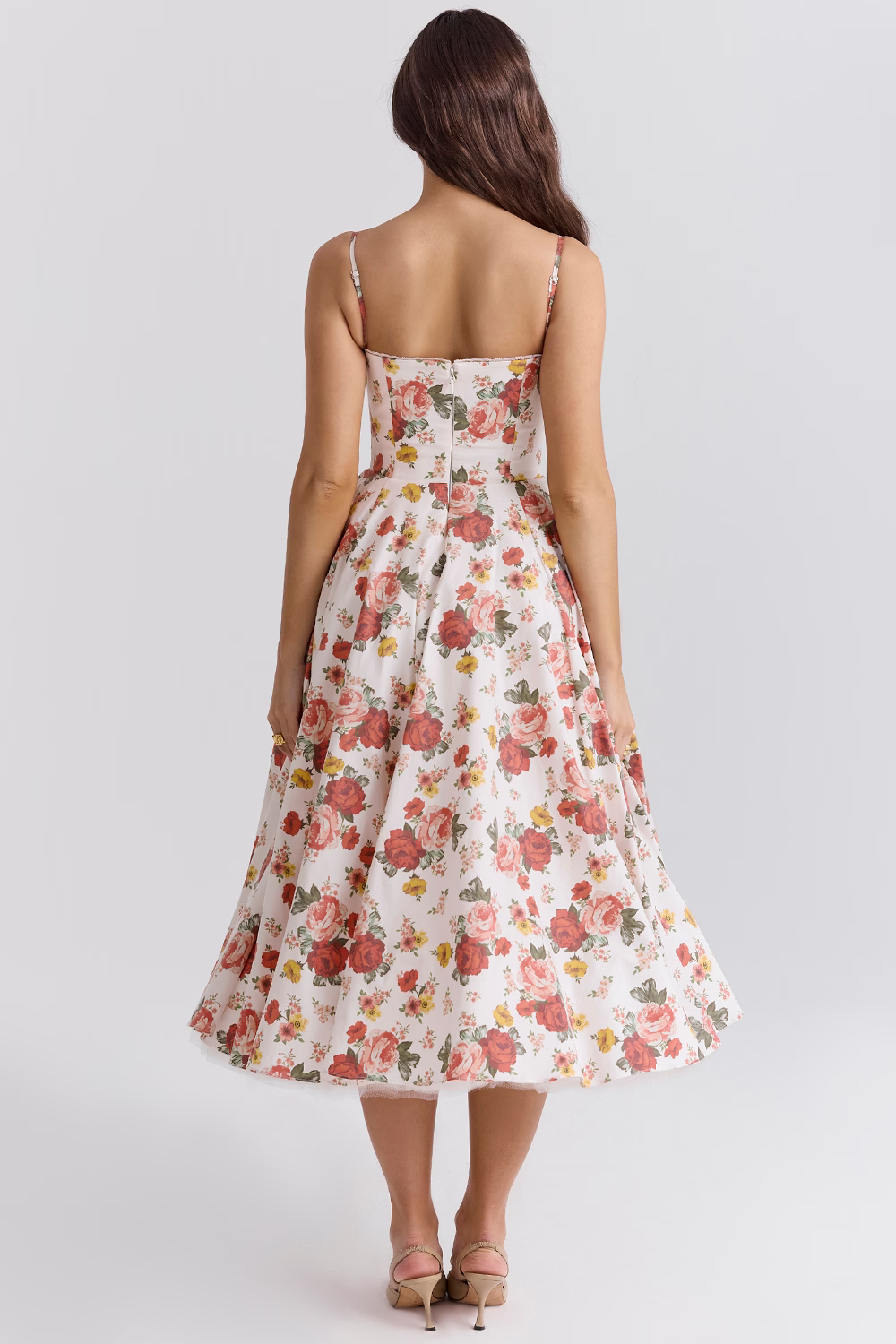 Marleen | Women’s Sophisticated Spaghettistrap Wedding Guest Dress
