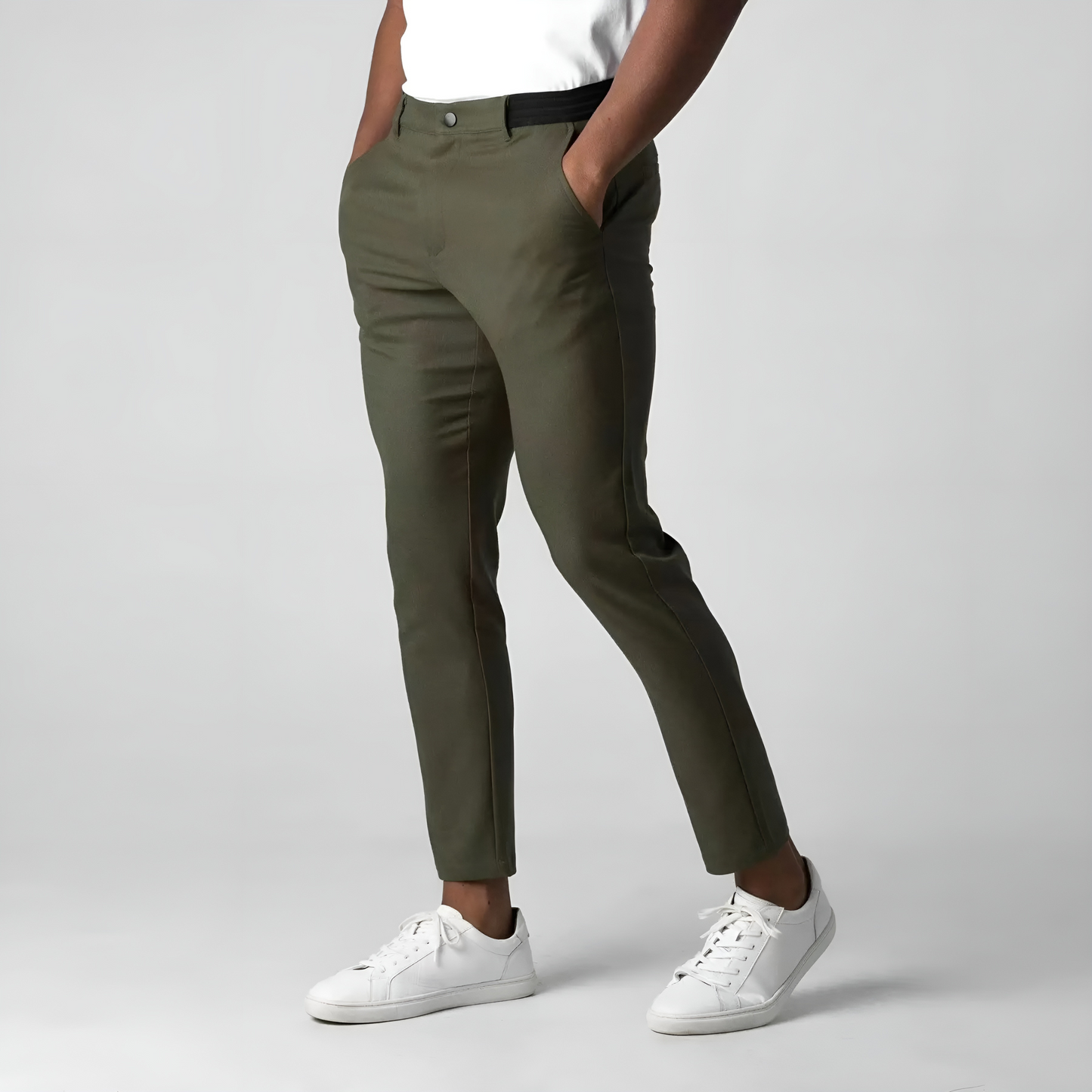 Benjamin | Men Slim Fit Straight Leg Chino Pants