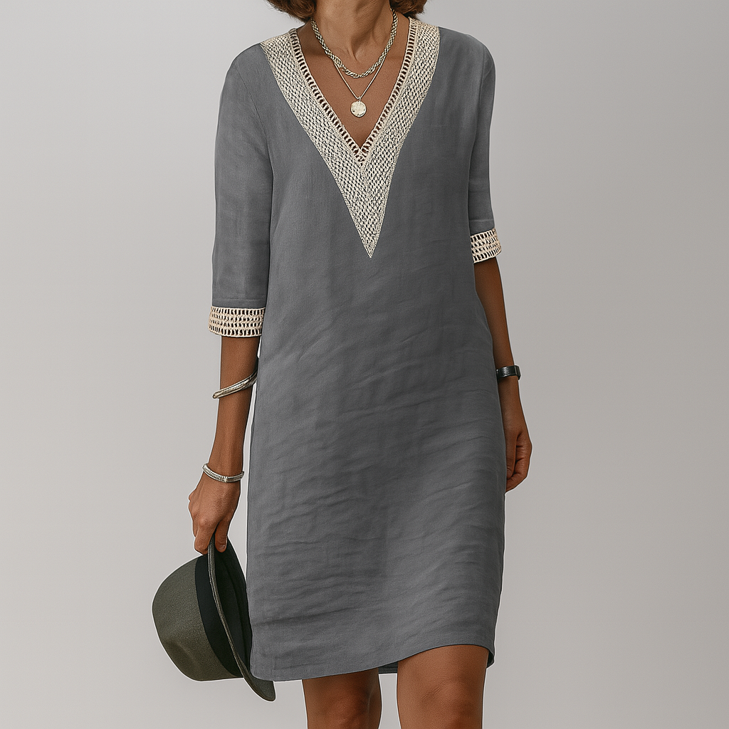Miriam | Women Flared Midi Summer Dress