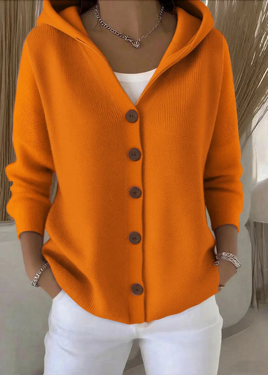 Amelia | Women's Casual Relaxed Fit Hooded Cardigan