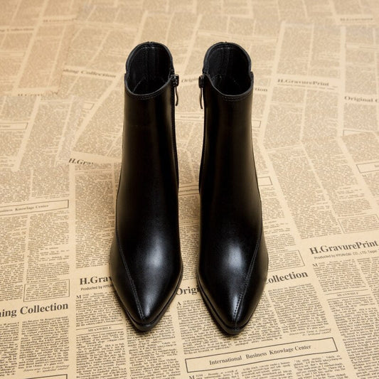 Katie | Women's Classic Zip-Up Ankle Boots