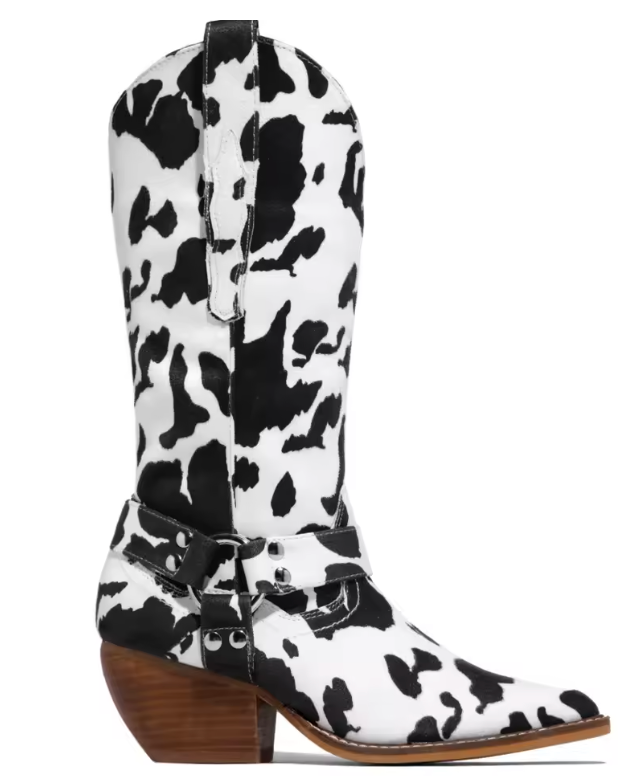 Blathnaid | Women's Animal Print Western Cowboy Boots