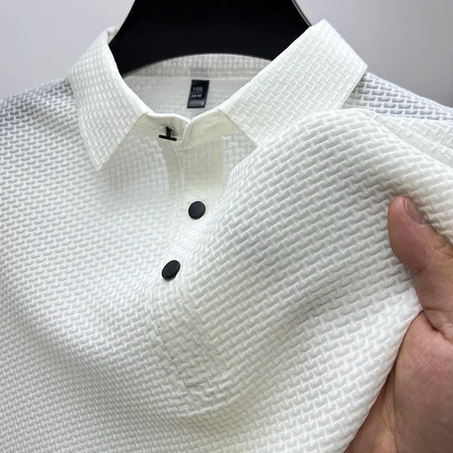 Lorcan | Men's Structured Slim Fit Poloshirt