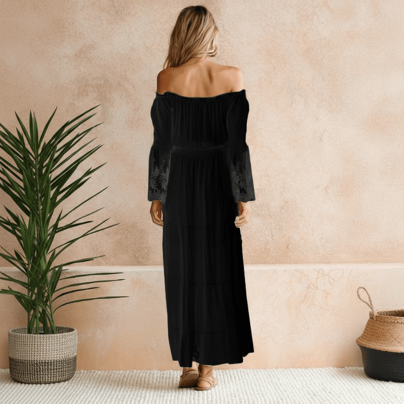 Nora | Women's Elegant Off-Shoulder Summer Dress