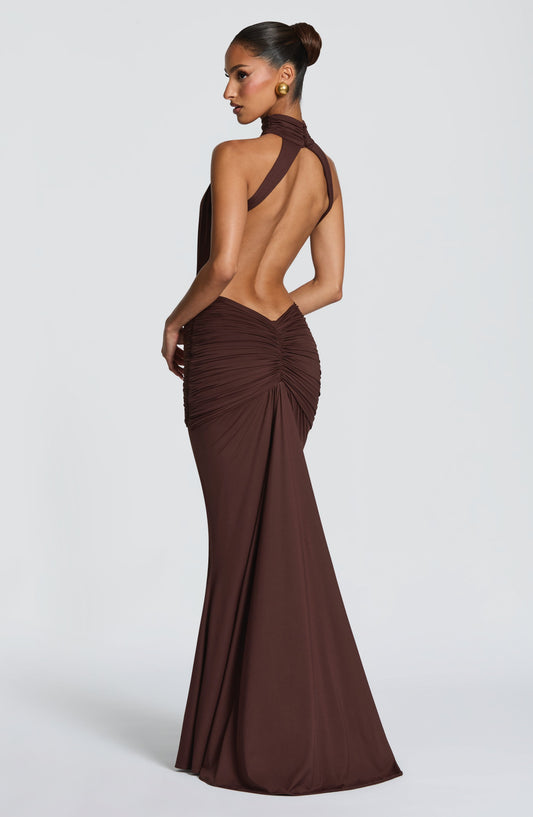Acacia | Women's Summer Halterneck Maxi Dress