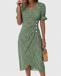 Scarlett | Women's Summer Floral Wrapped Dress