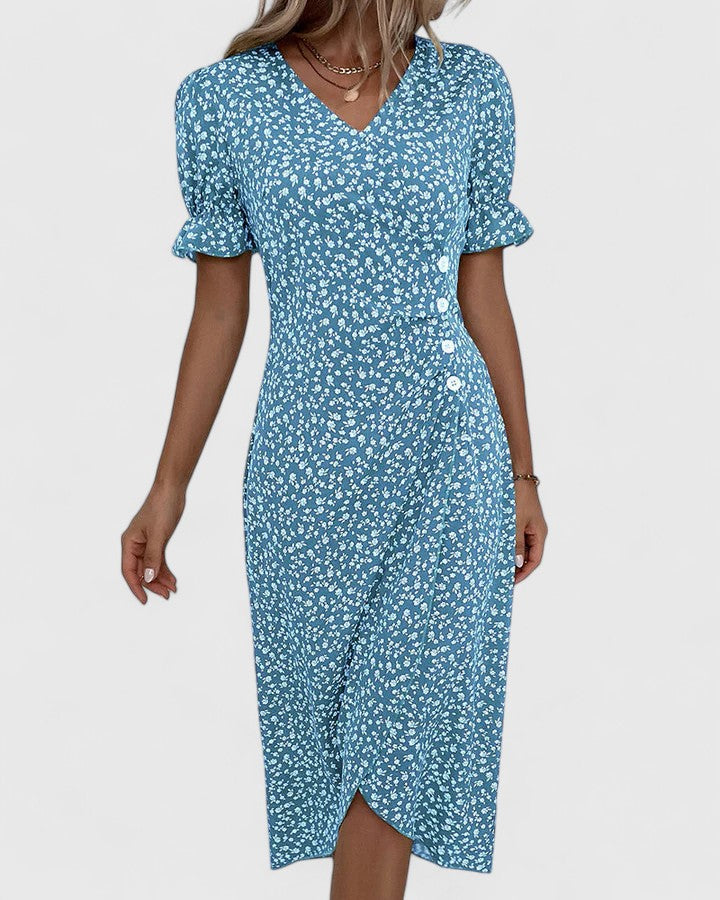 Scarlett | Women's Summer Floral Wrapped Dress
