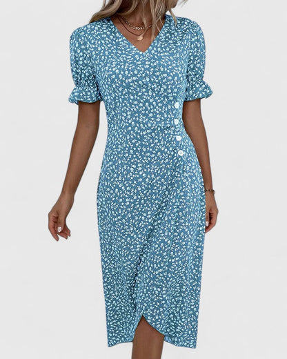 Scarlett | Women's Summer Floral Wrapped Dress