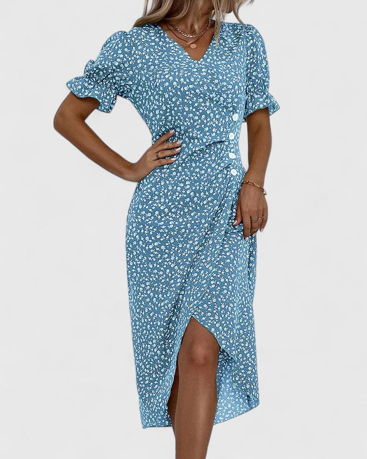 Scarlett | Women's Summer Floral Wrapped Dress