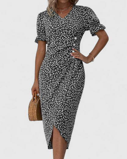 Scarlett | Women's Summer Floral Wrapped Dress