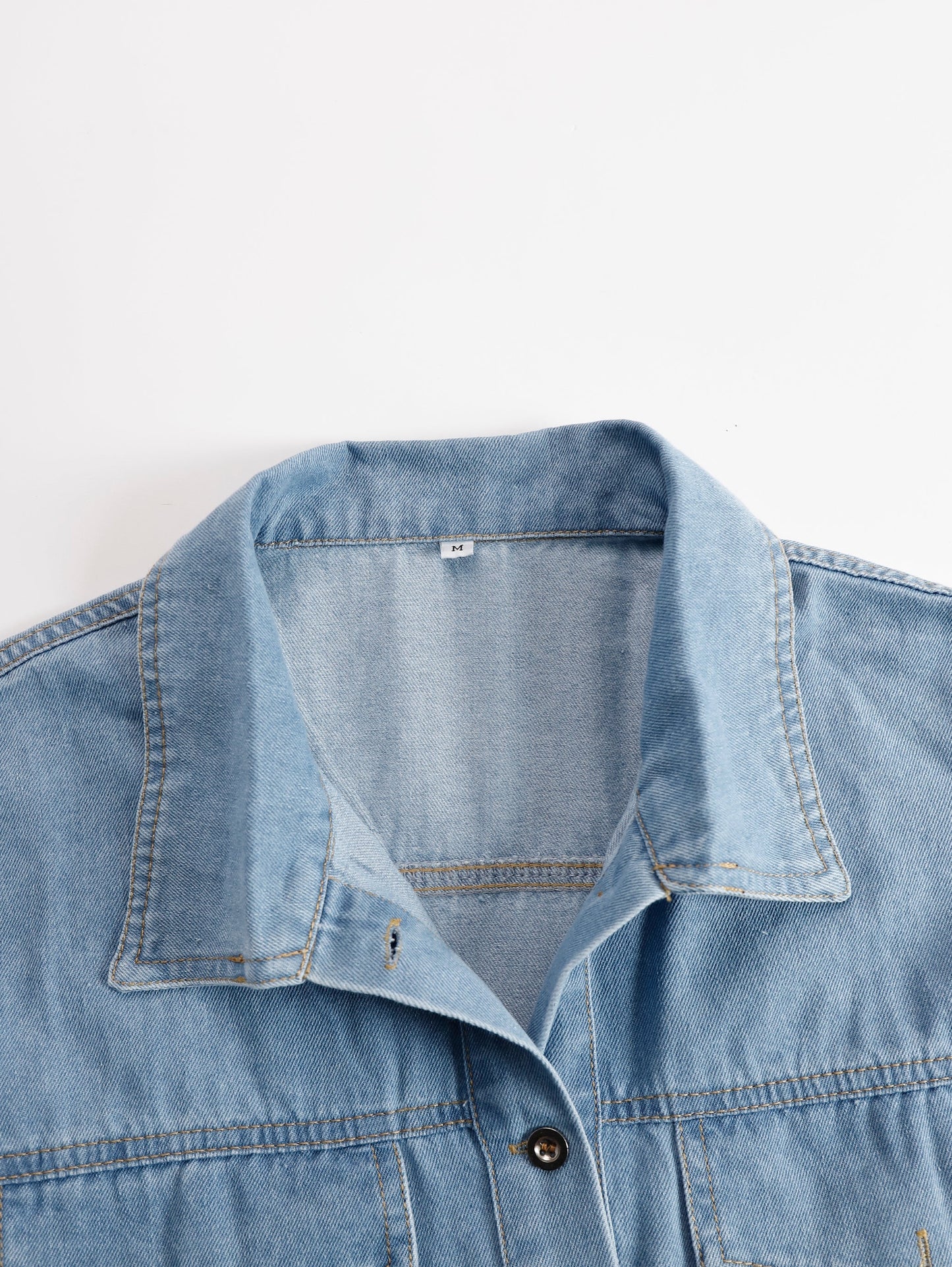 Orla | Women's Casual Denim Mini Shirt Dress