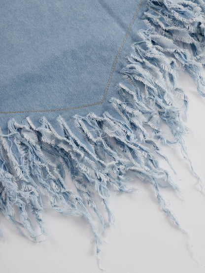 Orla | Women's Casual Denim Mini Shirt Dress