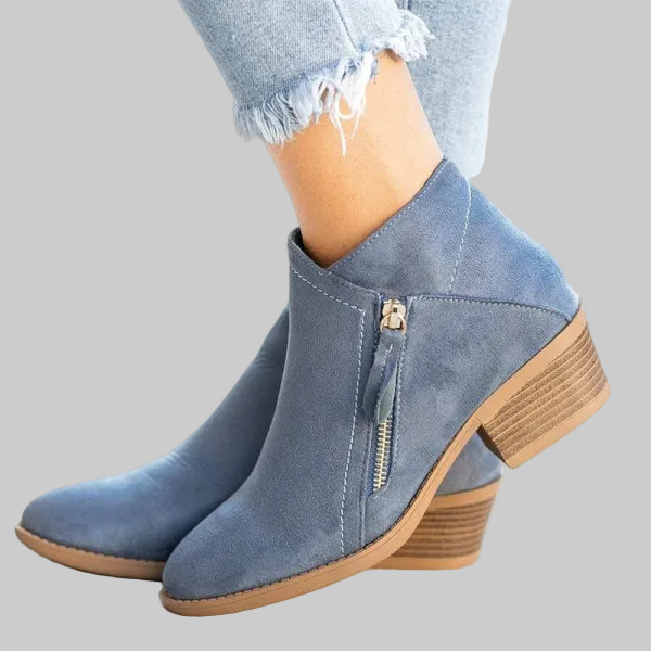 Lily | Women's Classic Block Heel Ankle Boots