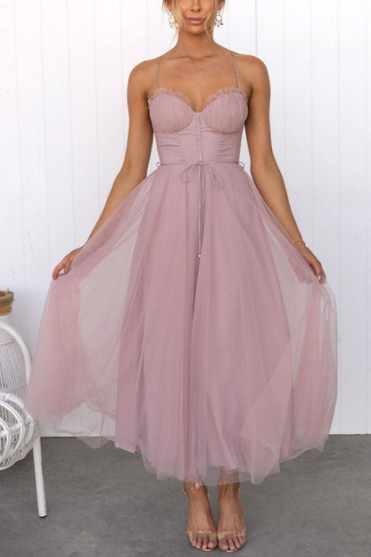Riona | Women's Wedding Guest Midi Dress