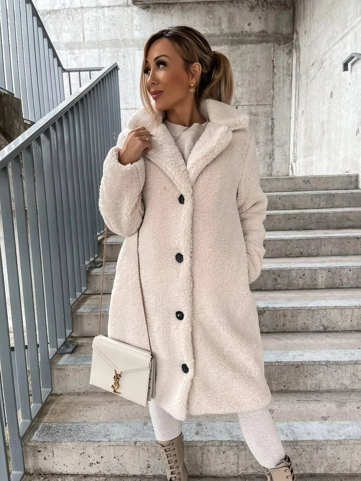 Corinne | Women’s Comfort Lapel Collar Trenchcoat