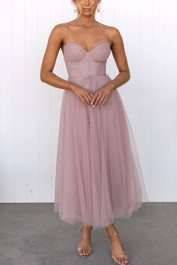 Riona | Women's Wedding Guest Midi Dress