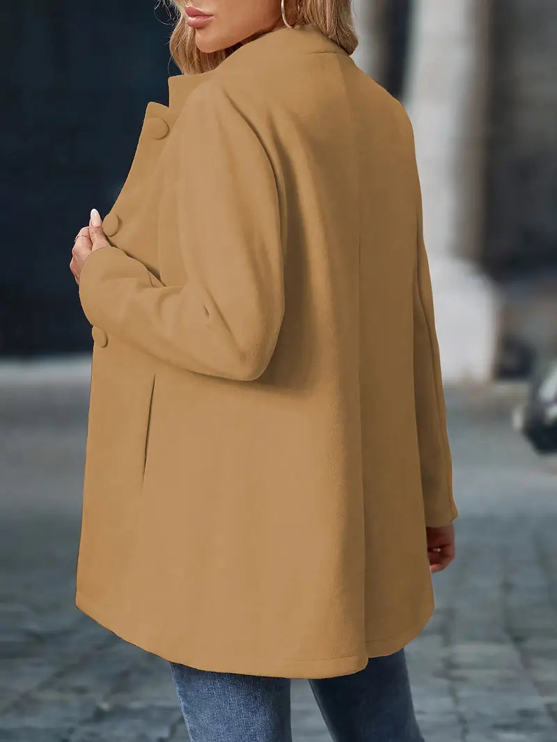 Sinead | Women's Elegant Fall Buttoned Coat
