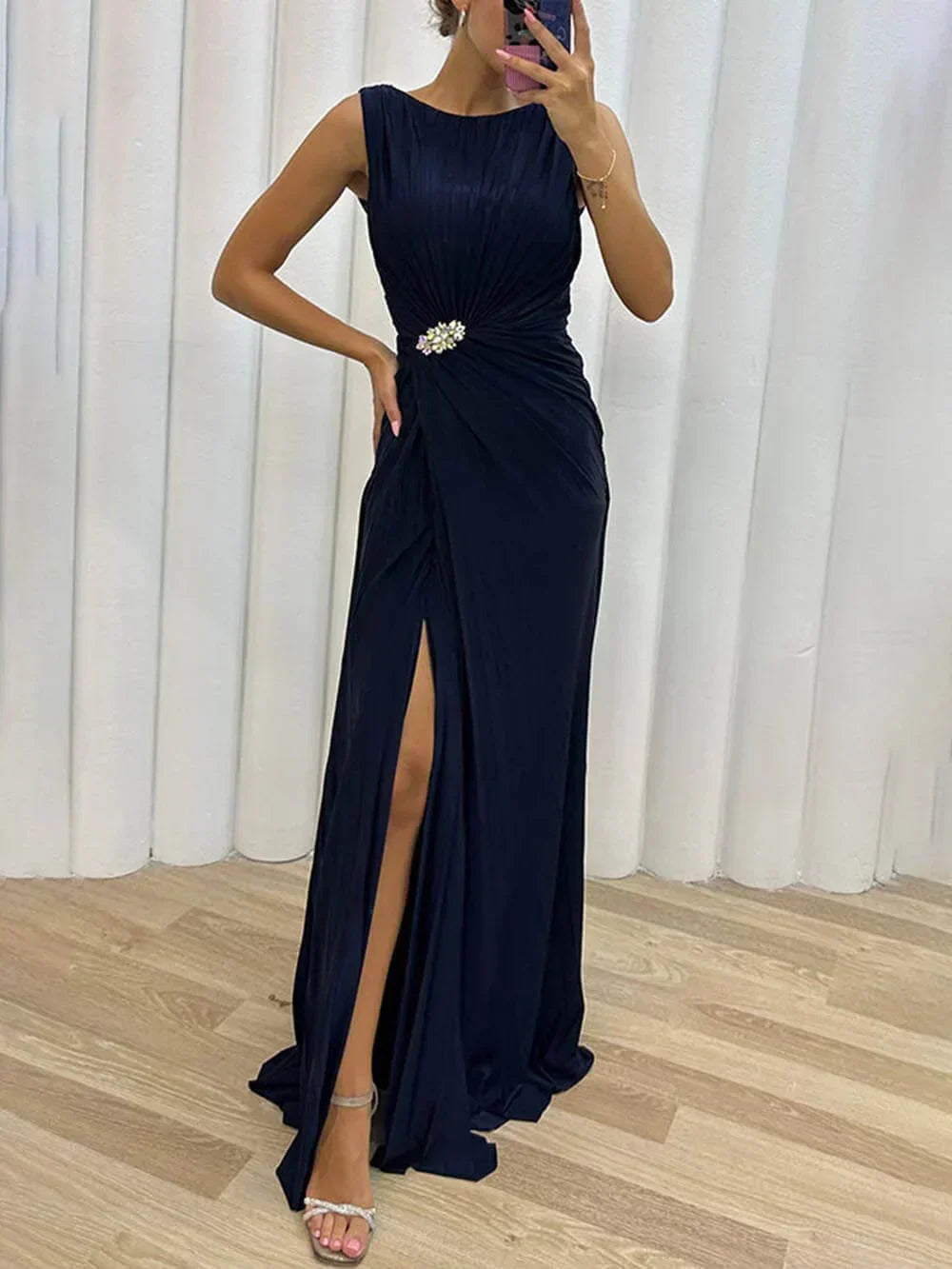 Freesia | Women’s Pleated Wedding Guest Dress