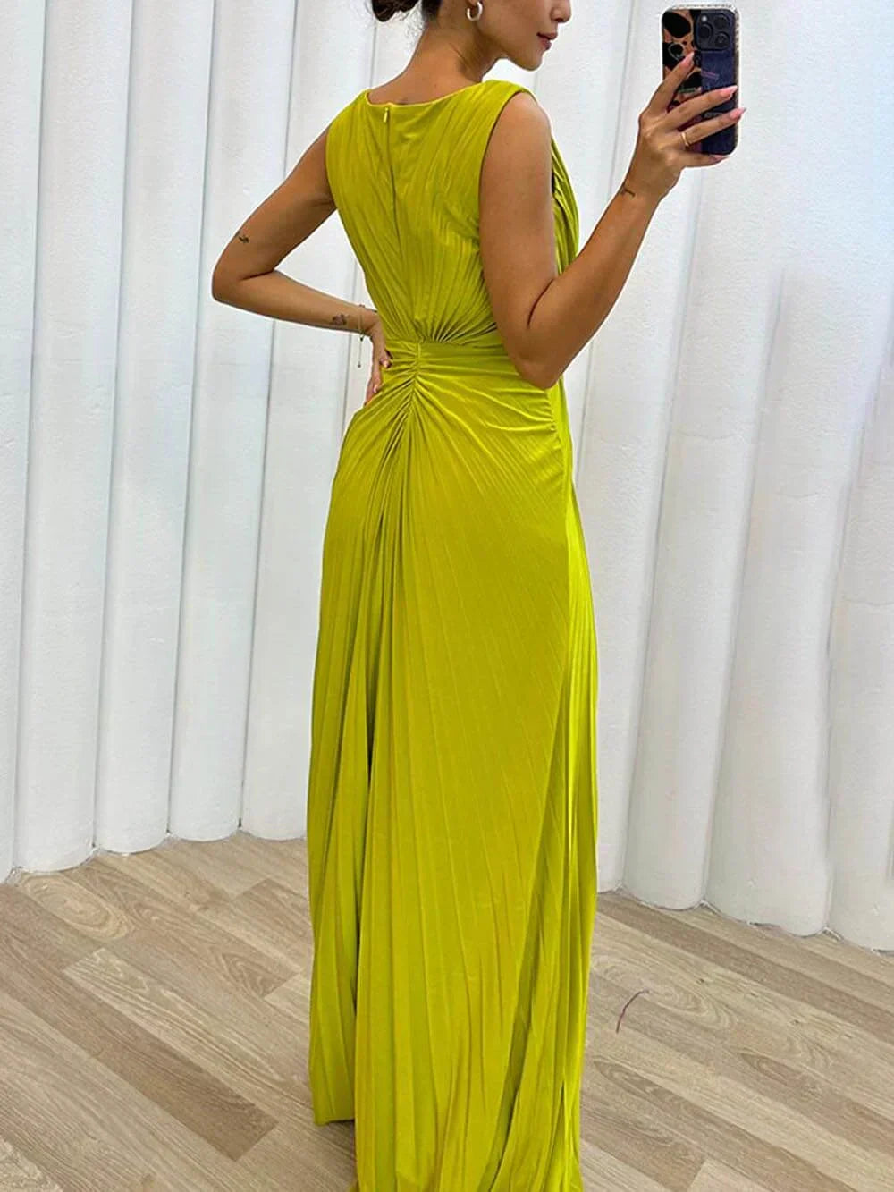Freesia | Women’s Pleated Wedding Guest Dress