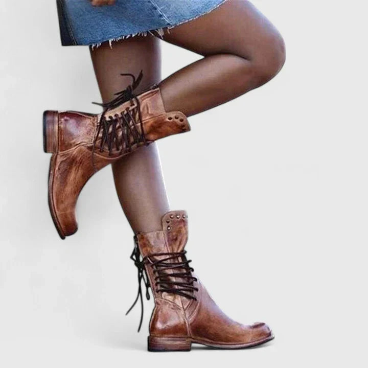 Daireann | Women's Classic Lace-Up Boots