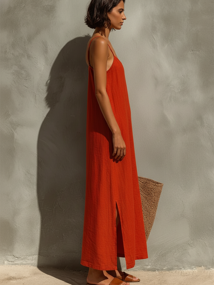 Echo | Women's Summer Spaghetti Strap Maxi Dress