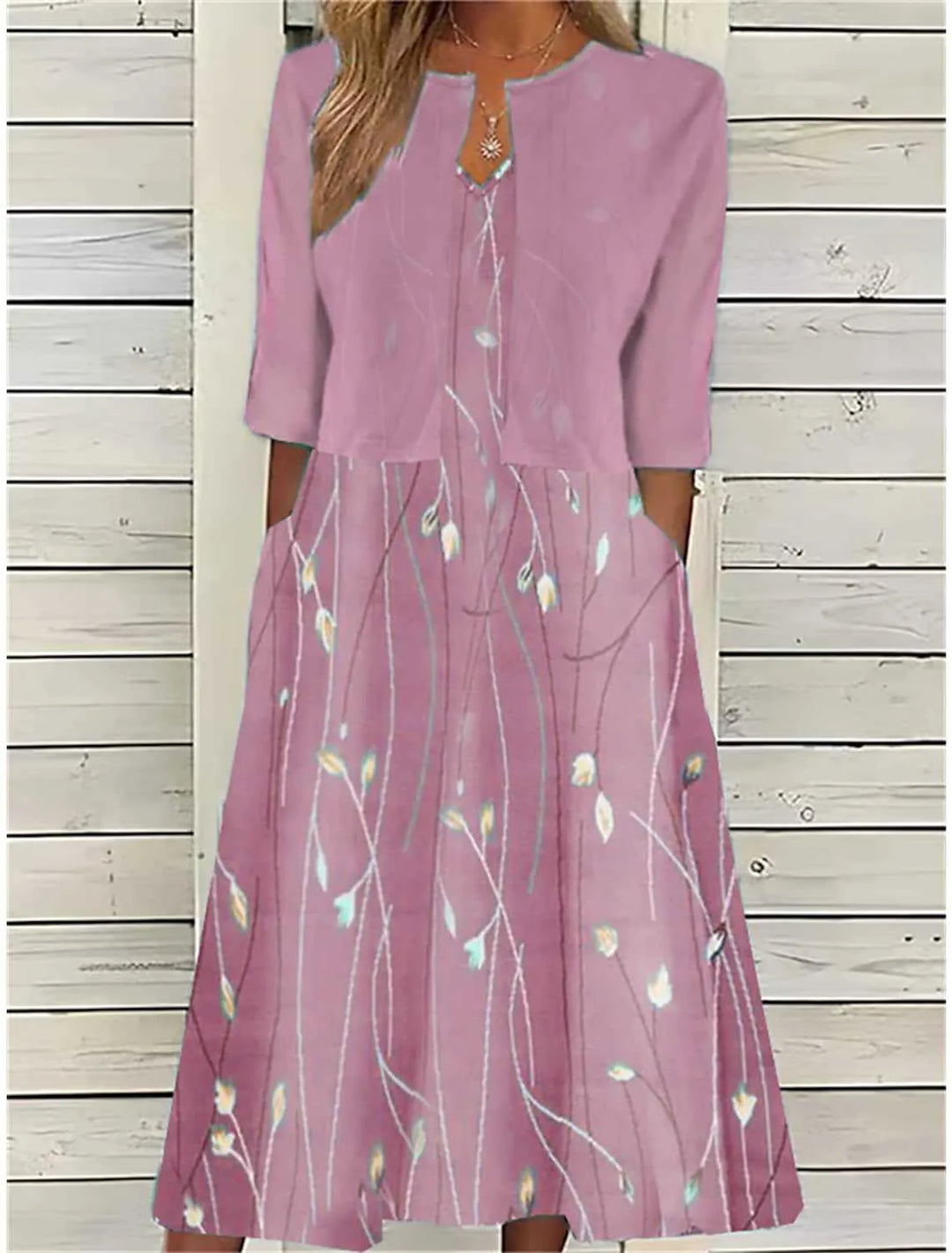 Kiana | Women’s Summer Two-Piece Midi Dress
