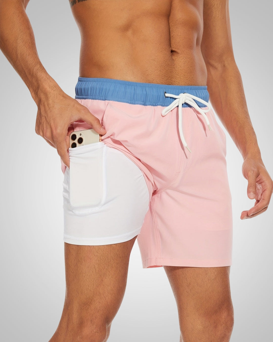 Eamon | Men's Casual Swim Trunks