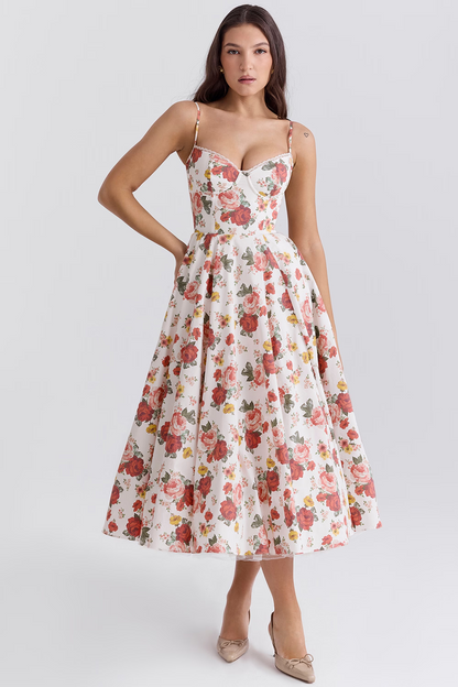 Marleen | Women’s Sophisticated Spaghettistrap Wedding Guest Dress