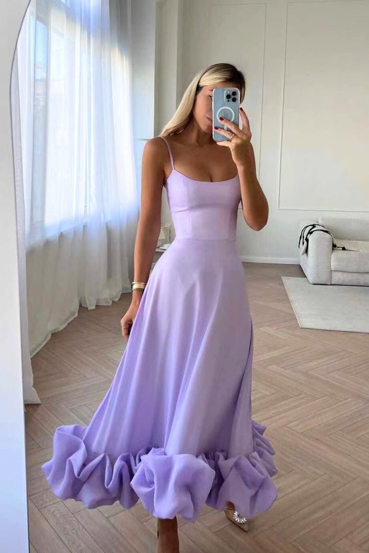 Mckenna | Women’s Ruffle Hem Wedding Guest Dress