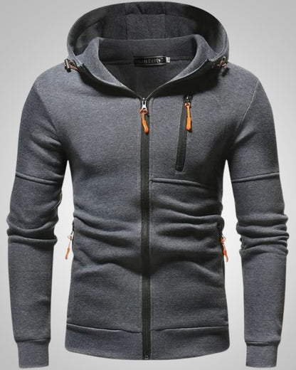 Cillian | Men's Casual Zip-Up Hoodie
