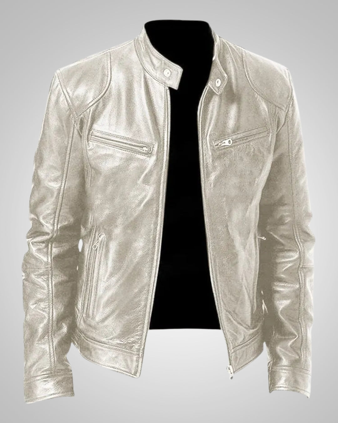 Noah | Men's Classic Timeless Leather Jacket