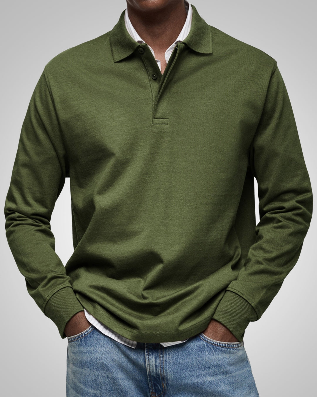 Daniel | Men Classic Long-sleeve Polo Shirt