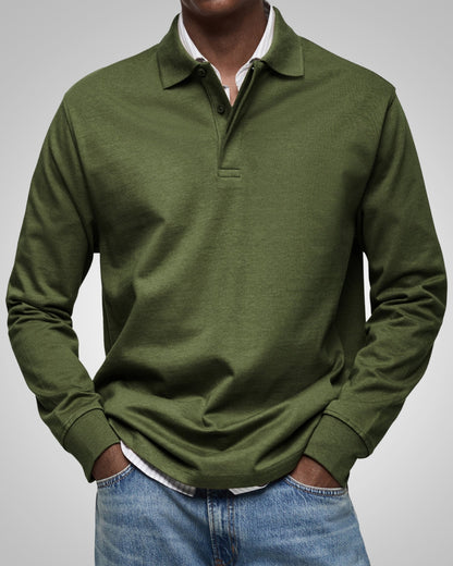 Daniel | Men Classic Long-sleeve Polo Shirt