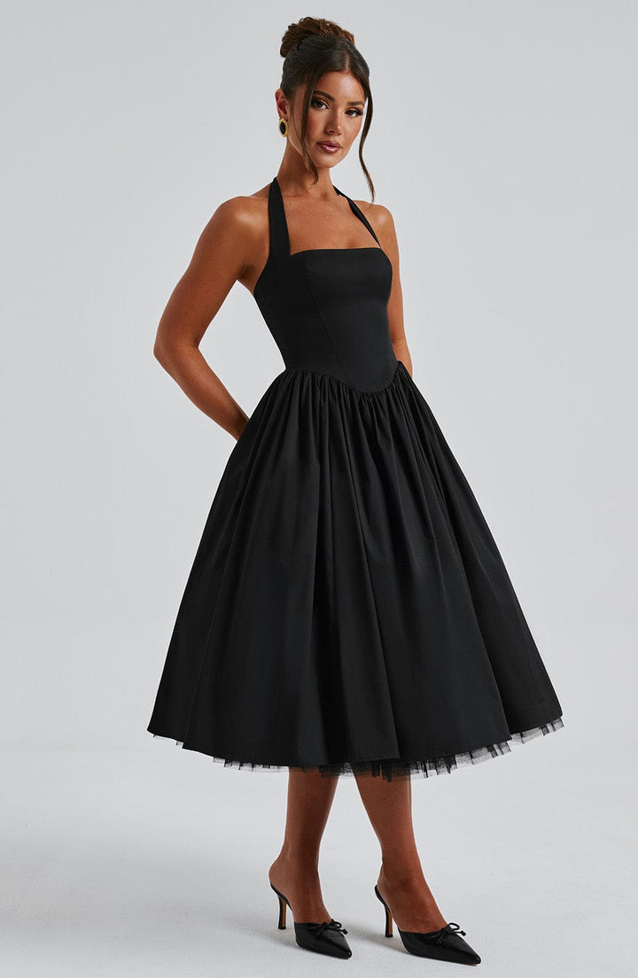 Camryn | Women’s Midi Wedding Guest Dress