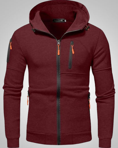 Cillian | Men's Casual Zip-Up Hoodie