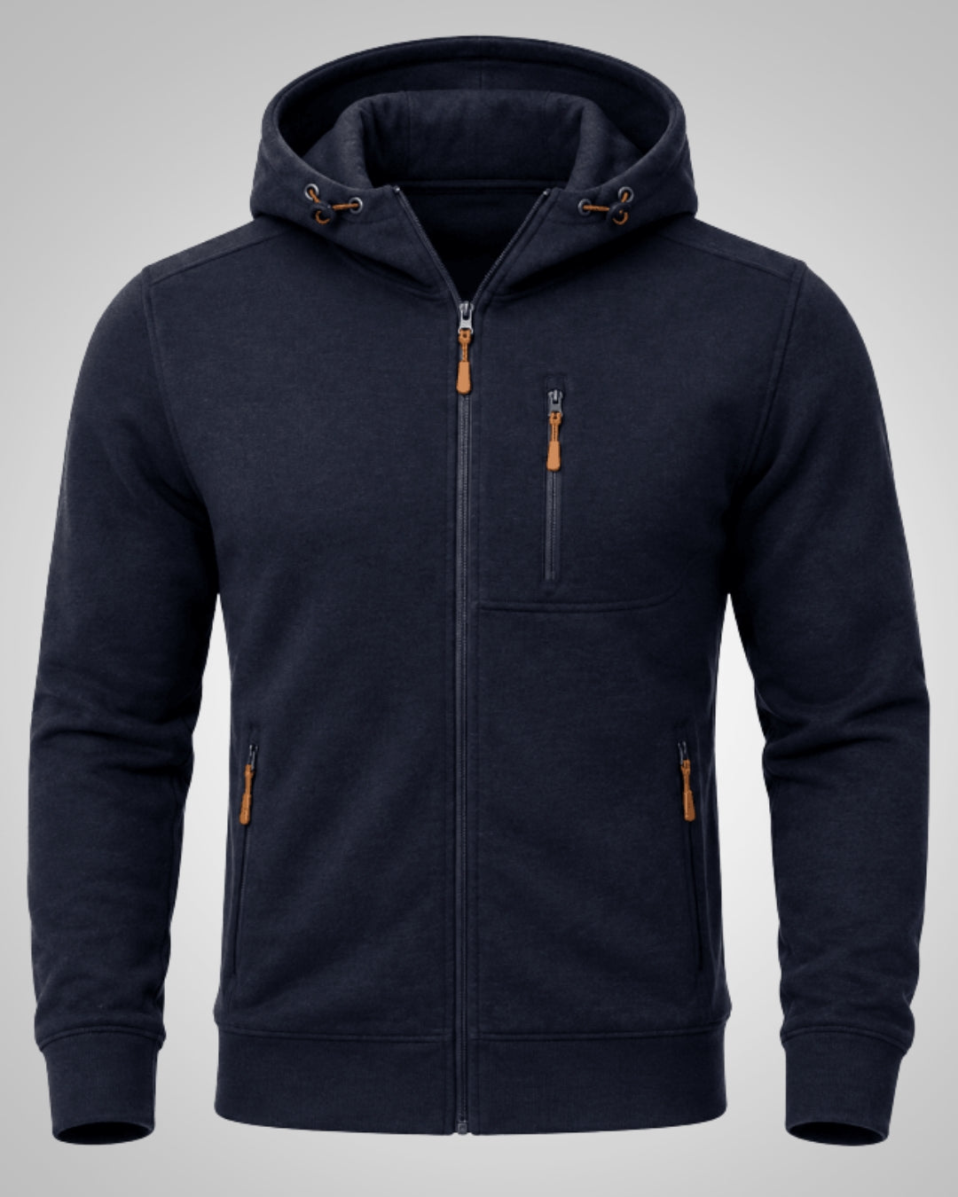 Cillian | Men's Casual Zip-Up Hoodie