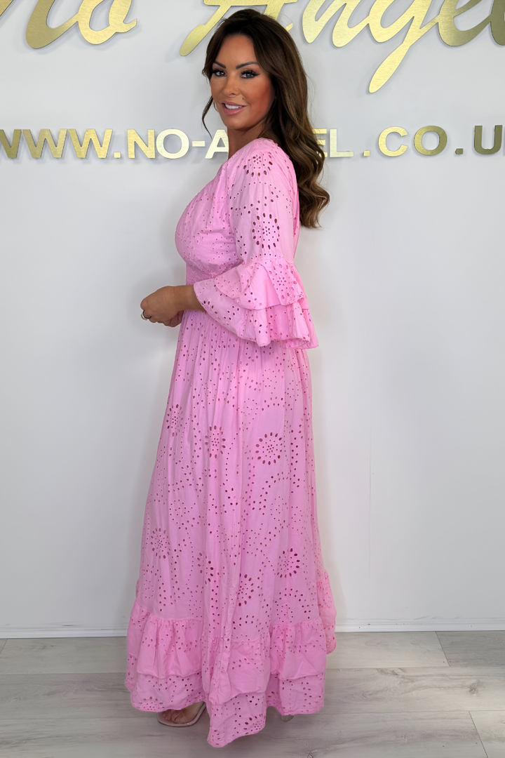 Scout | Women’s Elegant Ruffled Muslin Dress