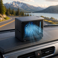 Ac Portable Mini Car Air Cooler Fan | Compact Portable 3 Speed Levels