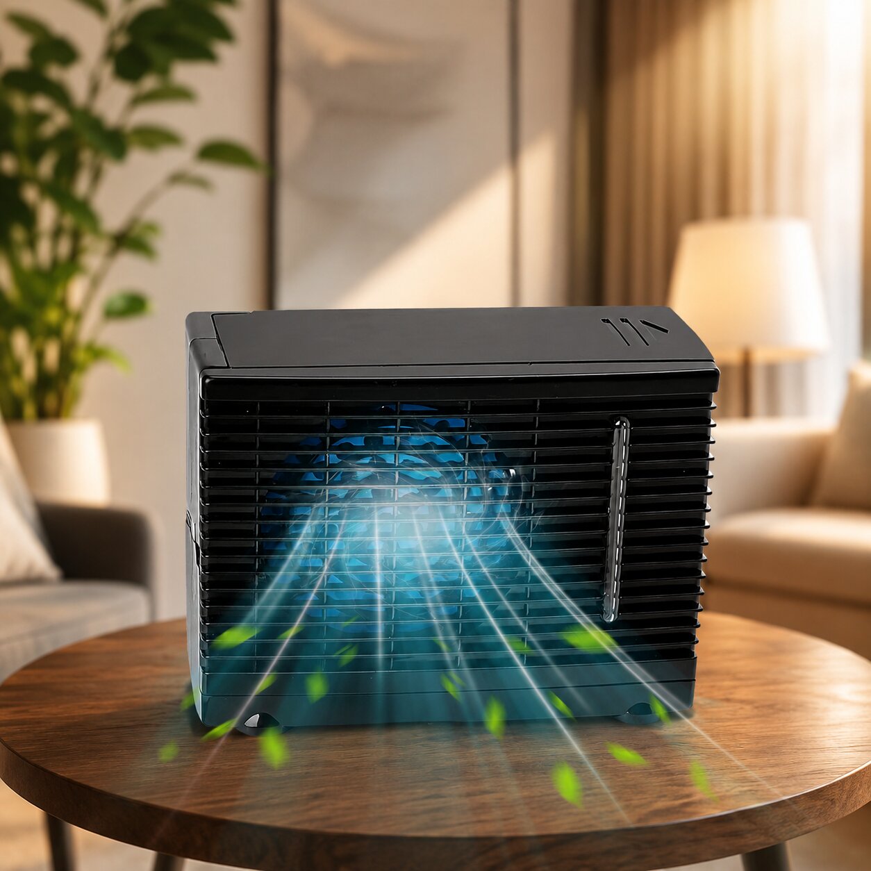 Ac Portable Mini Car Air Cooler Fan | Compact Portable 3 Speed Levels