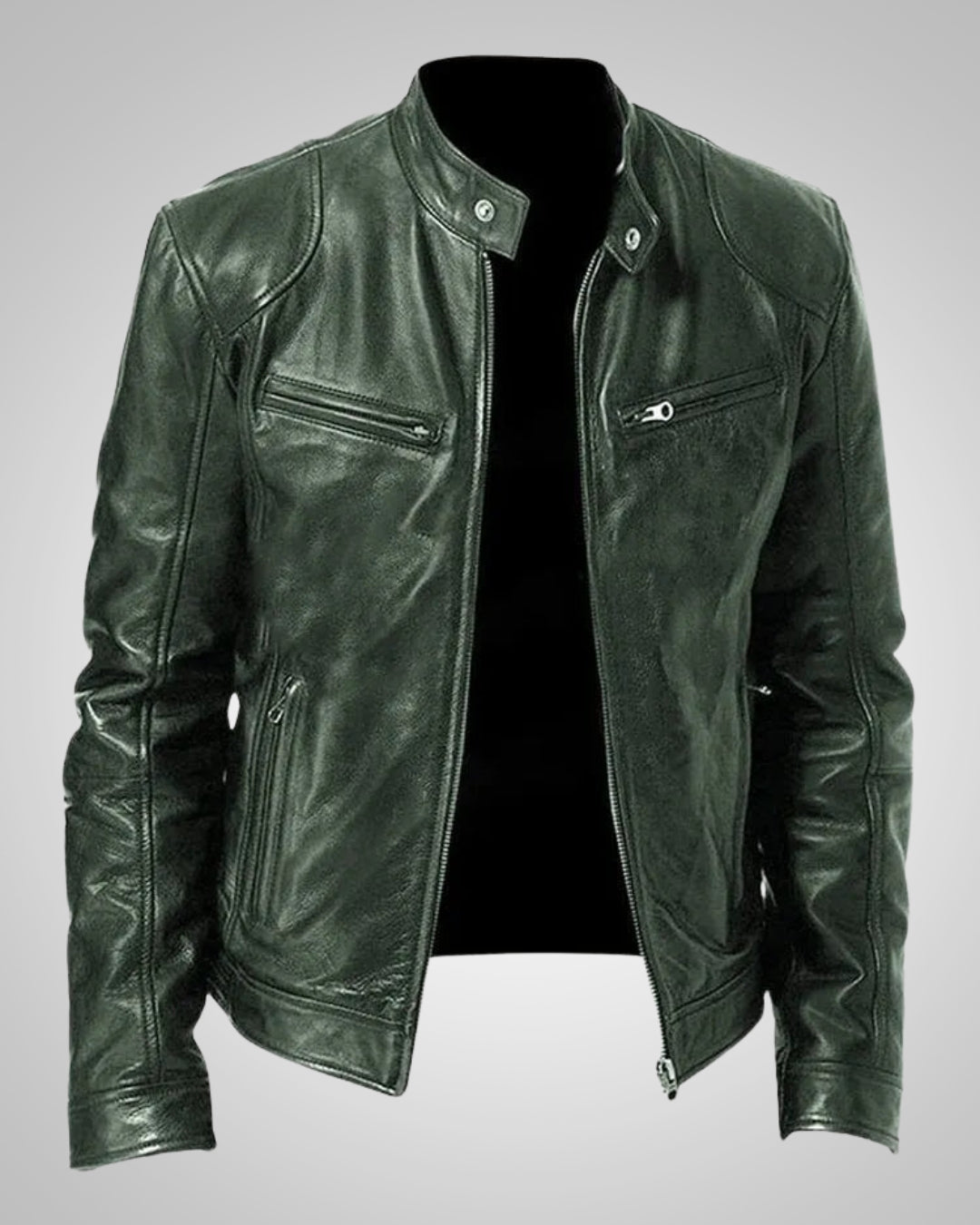 Noah | Men's Classic Timeless Leather Jacket