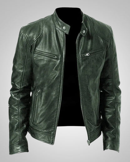 Noah | Men's Classic Timeless Leather Jacket