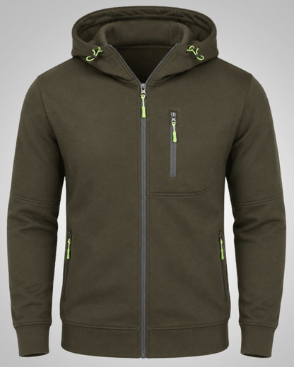 Cillian | Men's Casual Zip-Up Hoodie