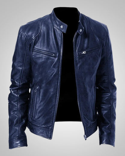 Noah | Men's Classic Timeless Leather Jacket