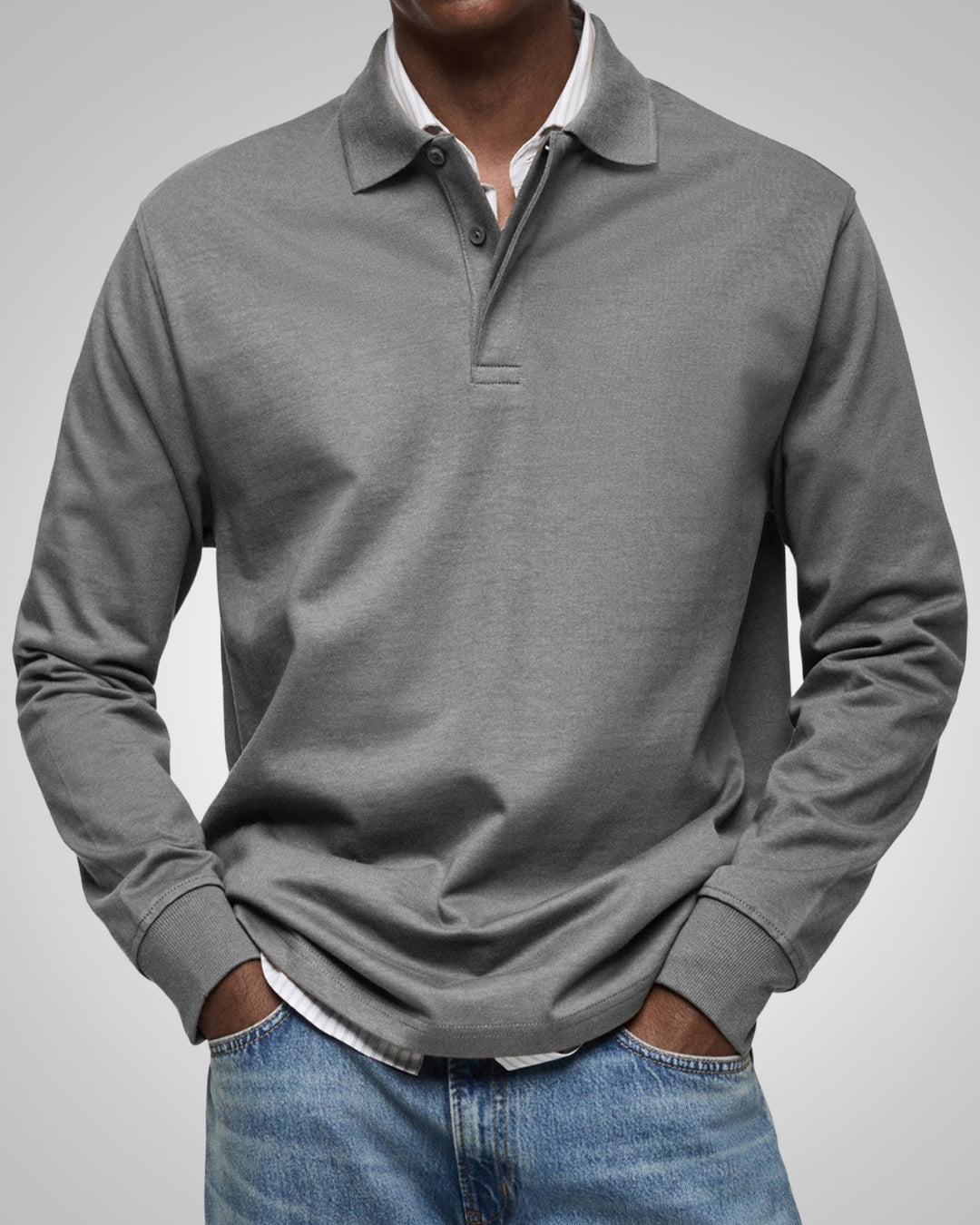 Daniel | Men Classic Long-sleeve Polo Shirt