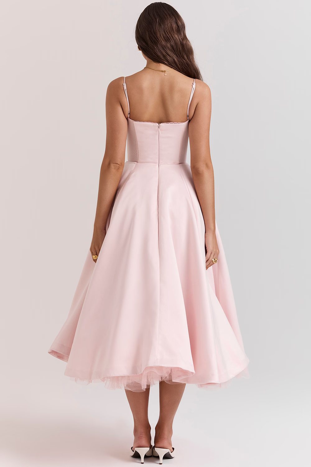 Marleen | Women’s Sophisticated Spaghettistrap Wedding Guest Dress