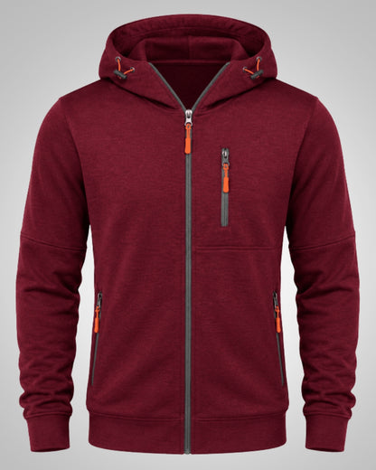 Cillian | Men's Casual Zip-Up Hoodie