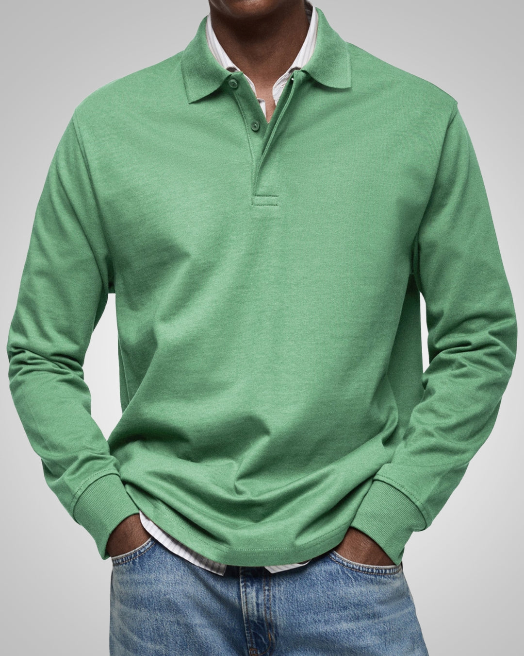 Daniel | Men Classic Long-sleeve Polo Shirt