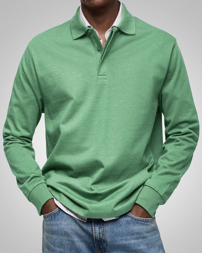 Daniel | Men Classic Long-sleeve Polo Shirt