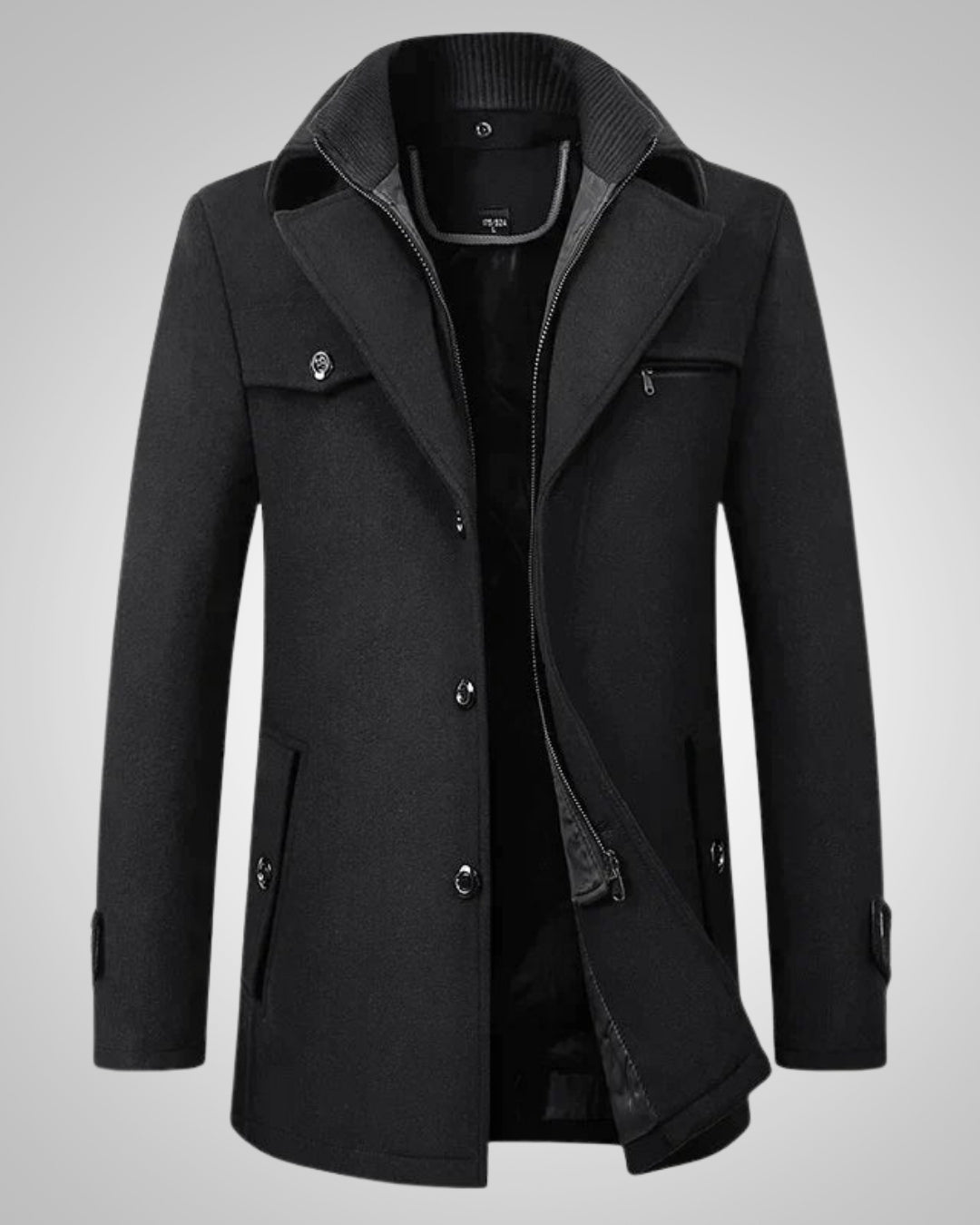 Oliver | Men's Classic Slim Fit Long Parka