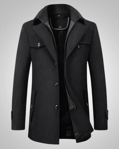 Oliver | Men's Classic Slim Fit Long Parka